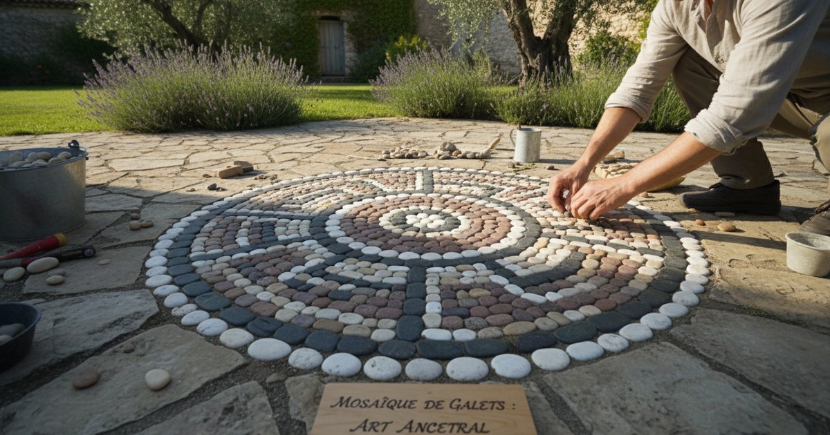 La mosaïque de galets : un art ancestral à portée de main