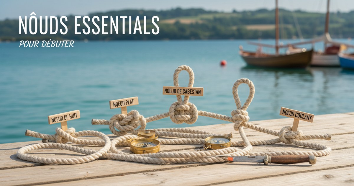 Les nœuds de matelotage essentiels pour débuter