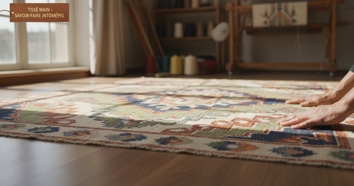 Le tapis tissé à la main : un savoir-faire intemporel